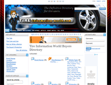 Tablet Screenshot of guide.tire-information-world.com